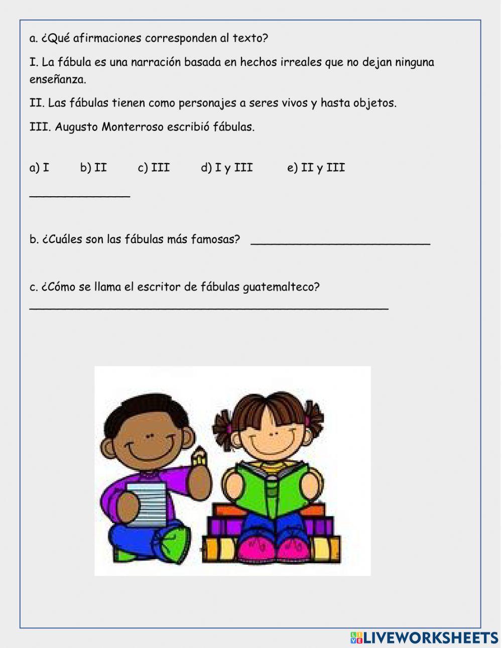 Evaluación Español