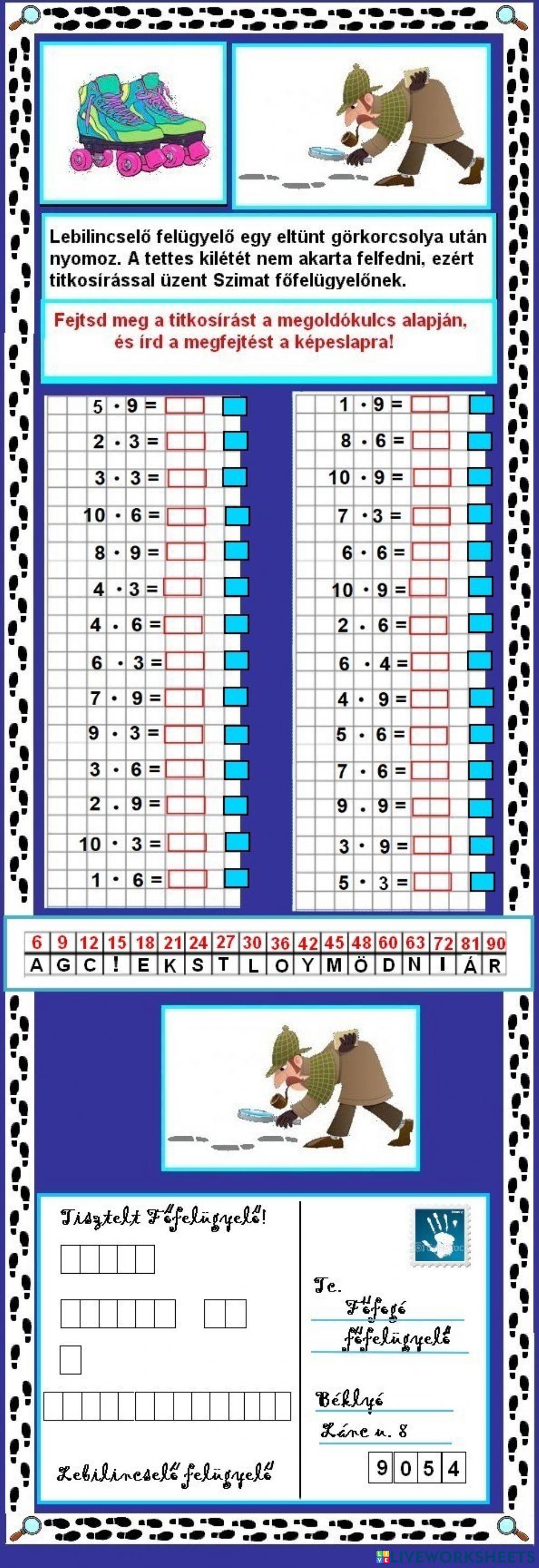 Nyomozz a felügyelővel!