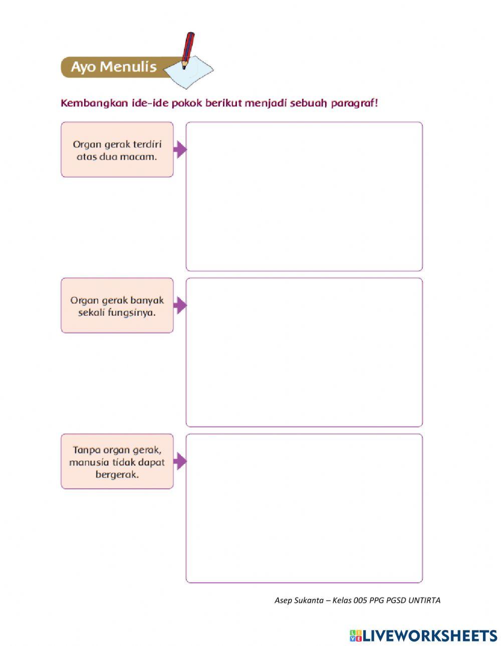 LKPD Tema 1 Subtema 1 Pembelajaran 1