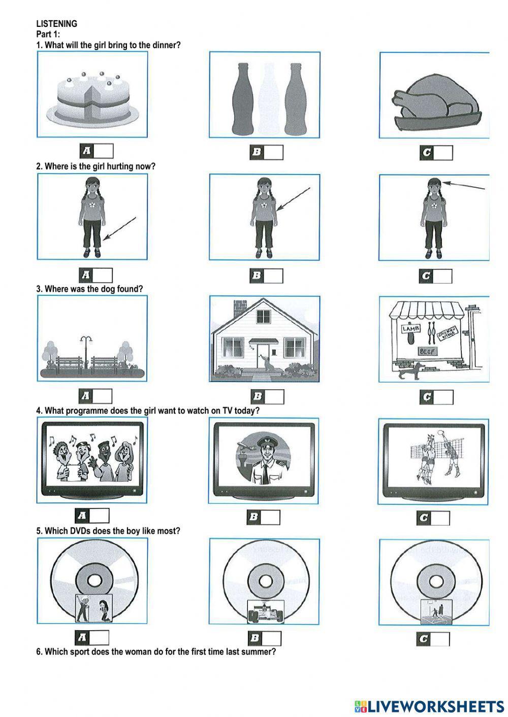 Simply Pet - Test 1 - Reading + Listening