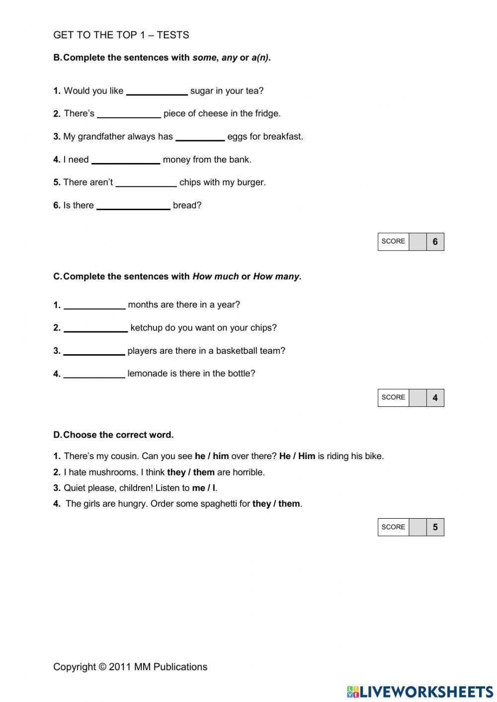 Get To The Top 1 Test 2