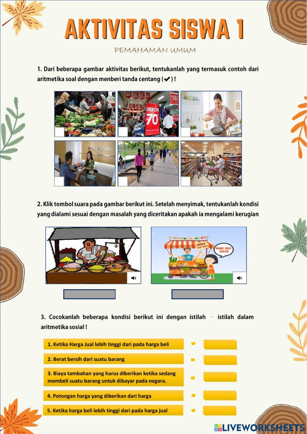 LKS Aritmetika Sosial