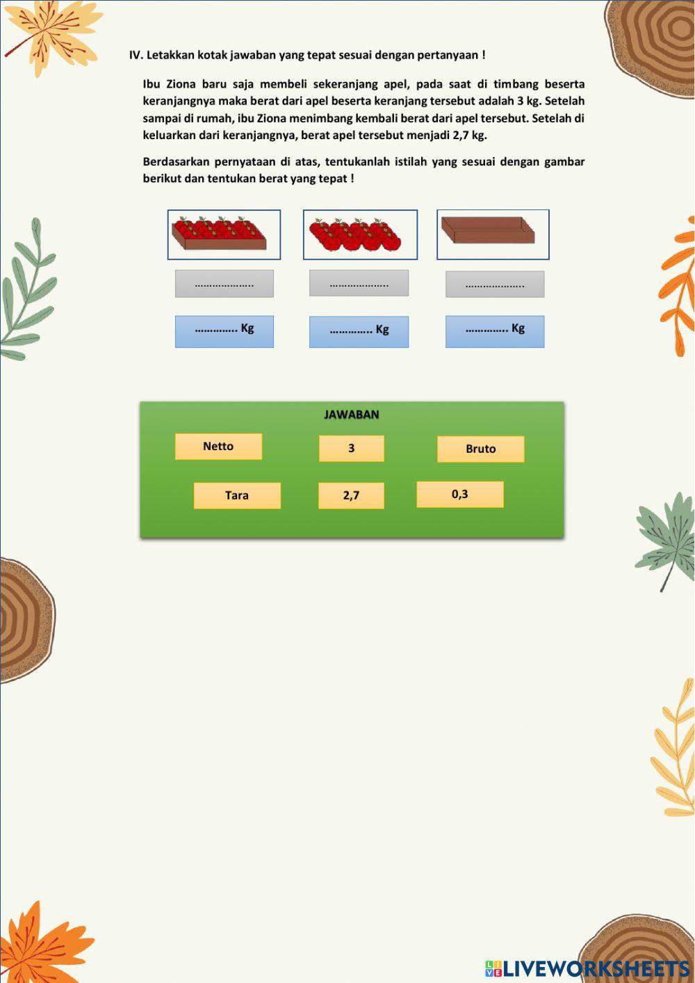 LKS Aritmetika Sosial
