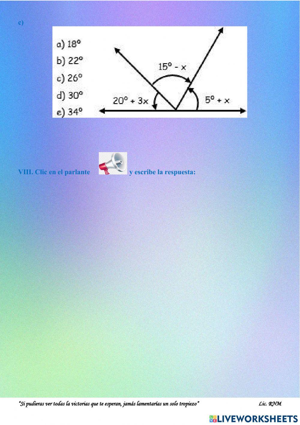 Examen de Trigonometria