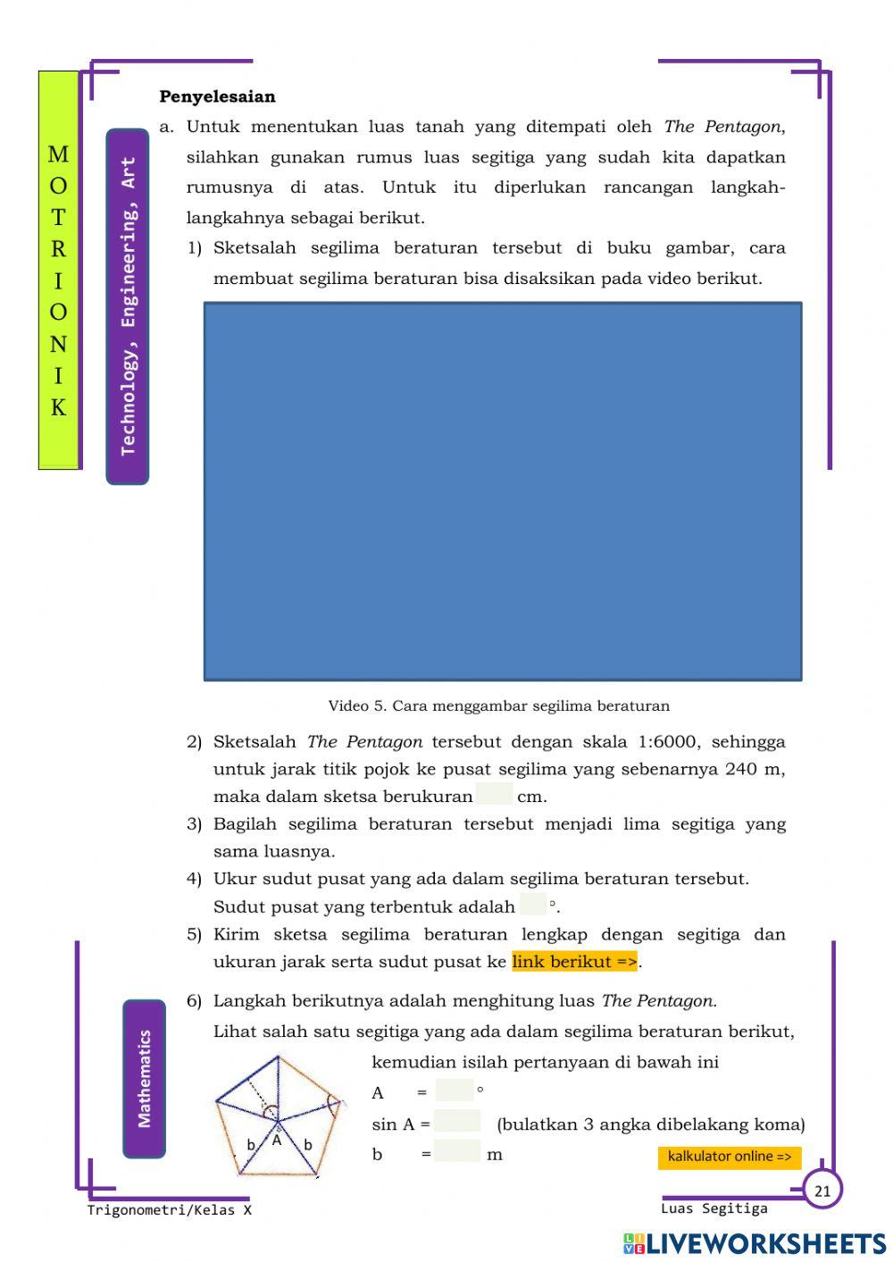 e-Modul 3 Luas Segitiga