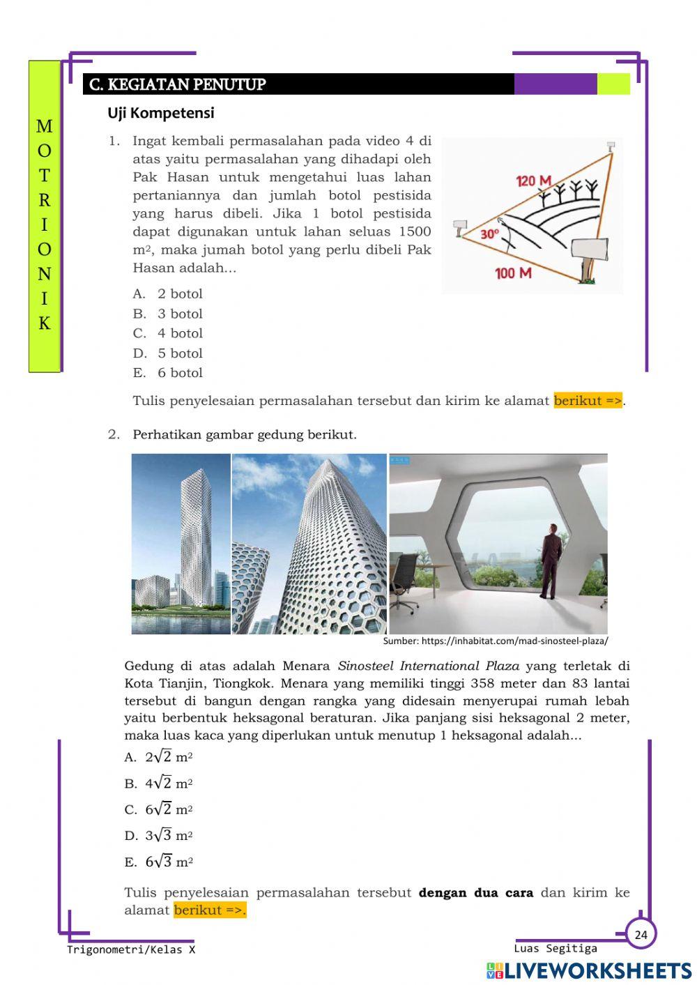 e-Modul 3 Luas Segitiga