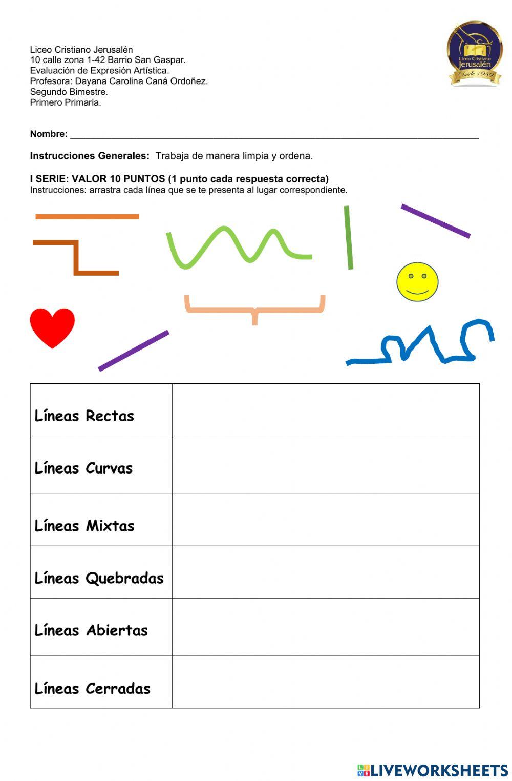 Evaluación de Expresión Artística.