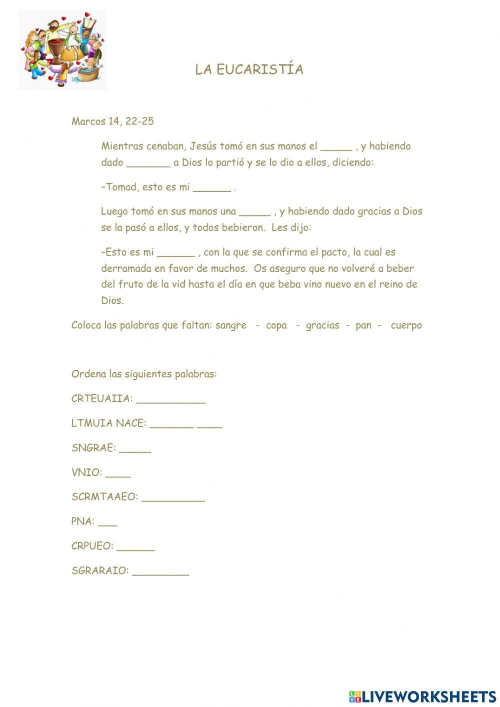 La Eucaristía 2
