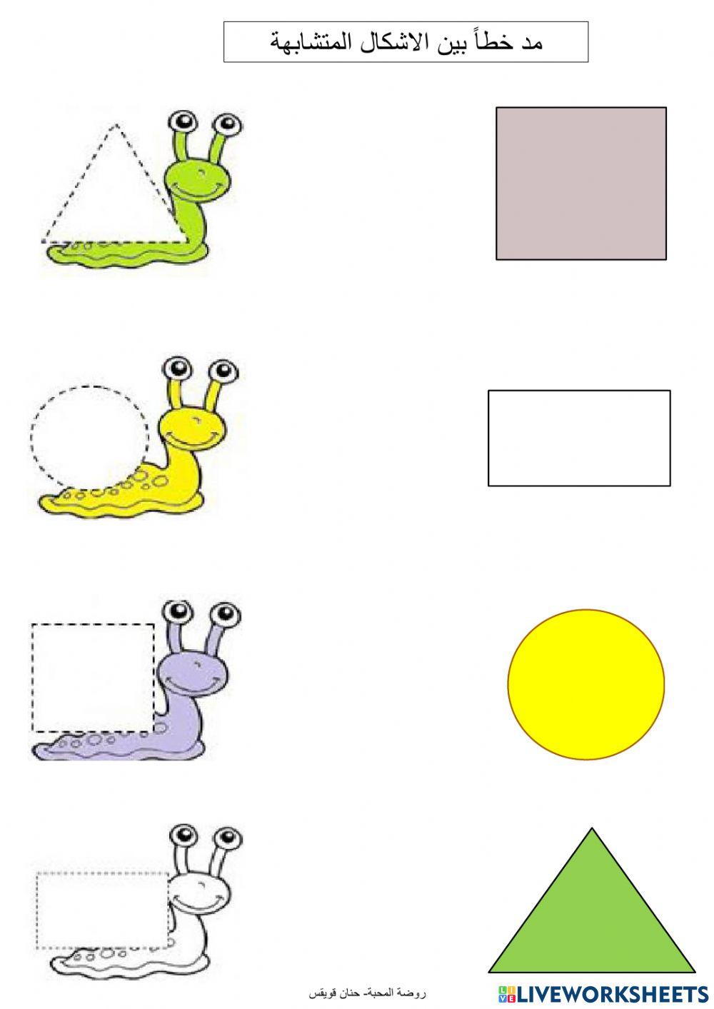 اشكال هندسية