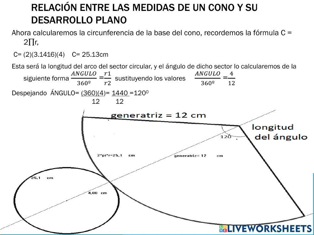 Desarrollos Planos de Conos Y Cilindros