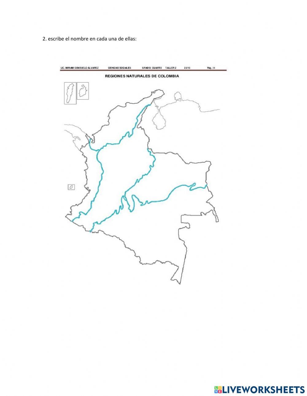Actividad económica de las regiones
