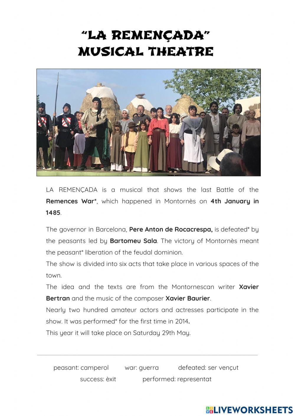 La remençada history