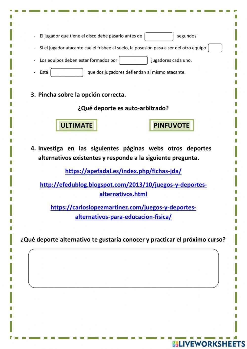 Deportes Alternativos