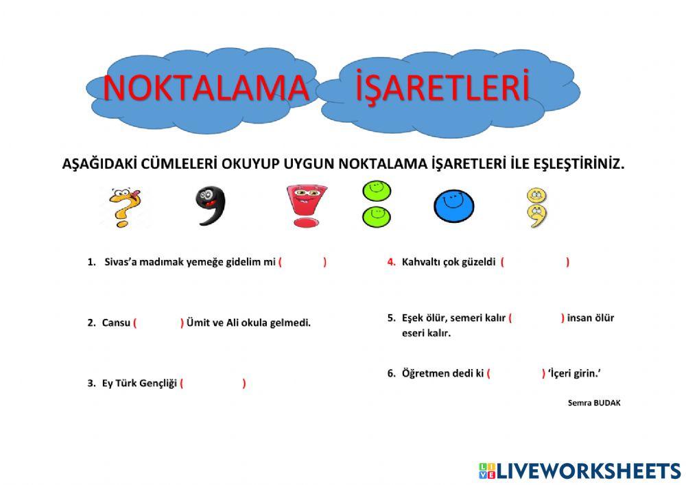 Noktalama İşaretleri