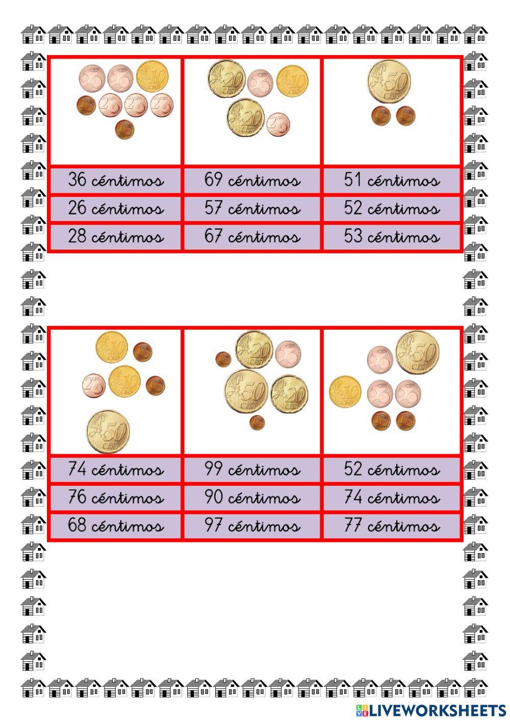 Matemáticas-céntimos