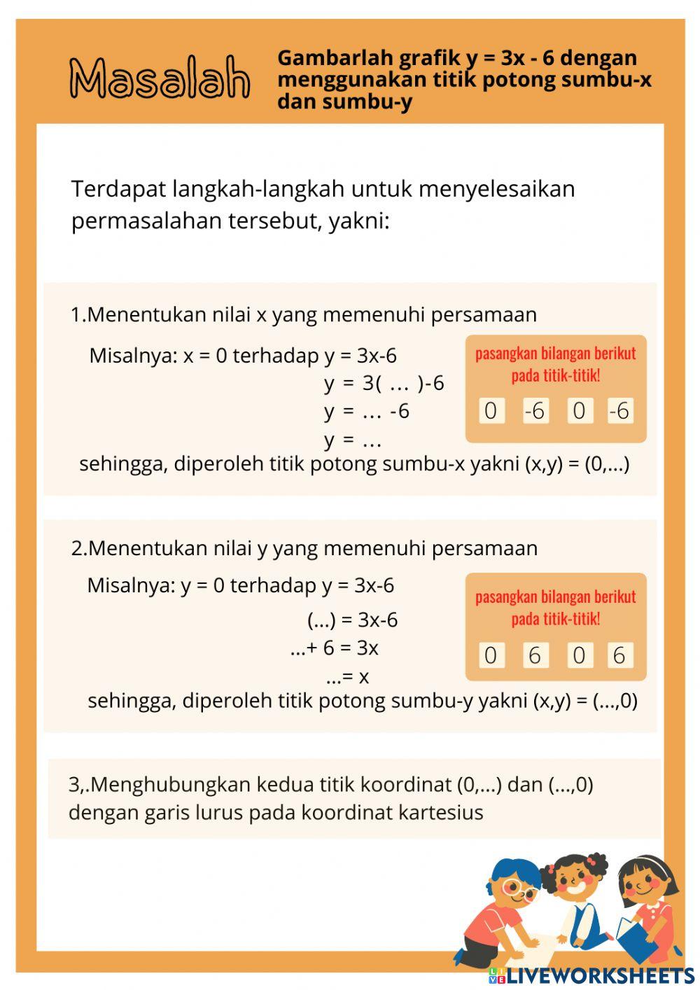 LKPD Persamaan Garis Lurus