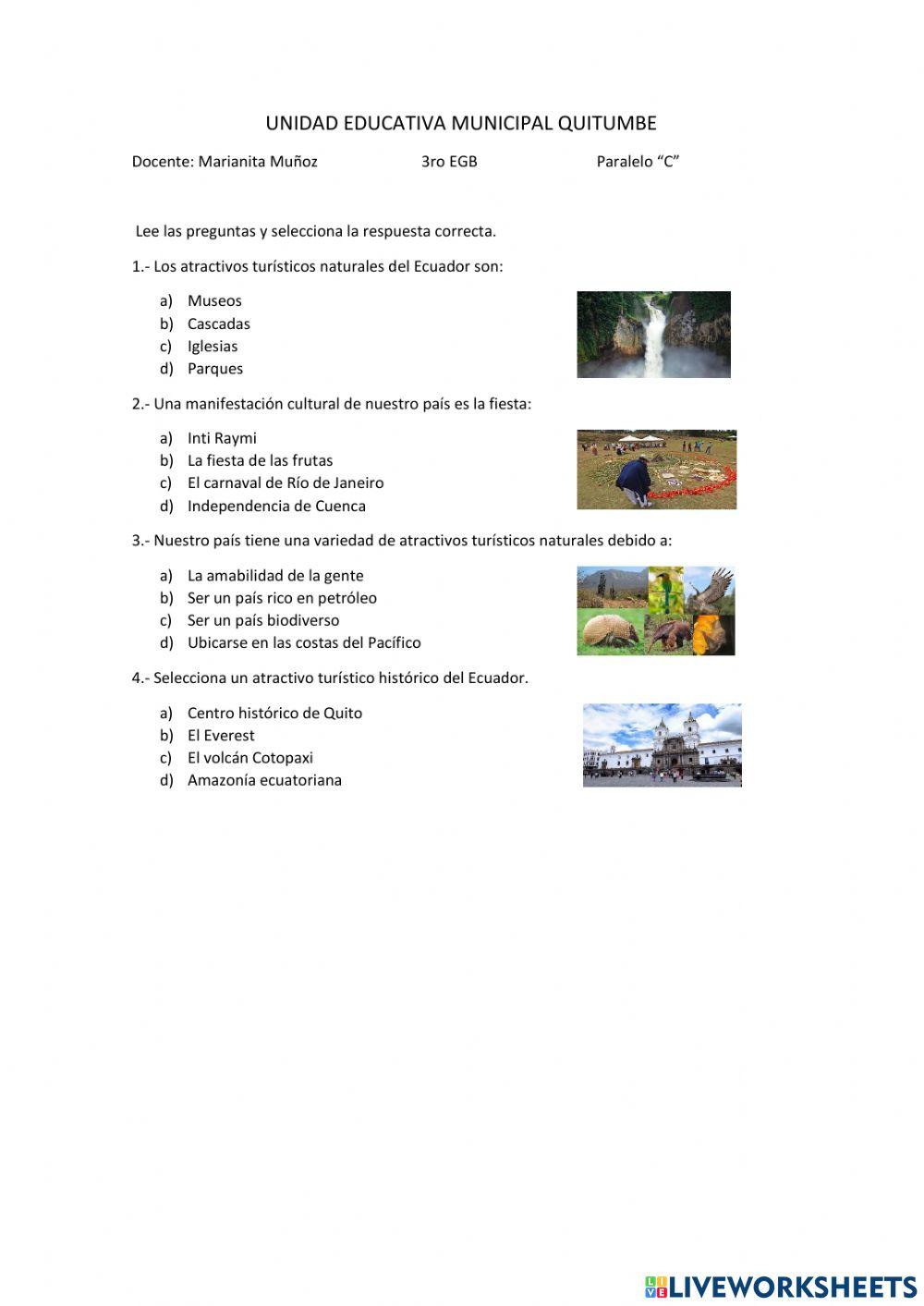 Atractivos turísticos