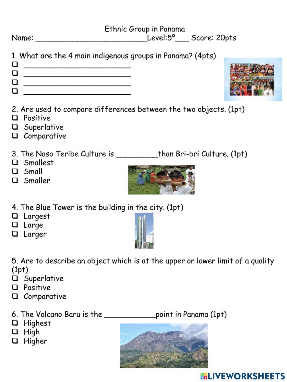 Ethnic Group in Panama