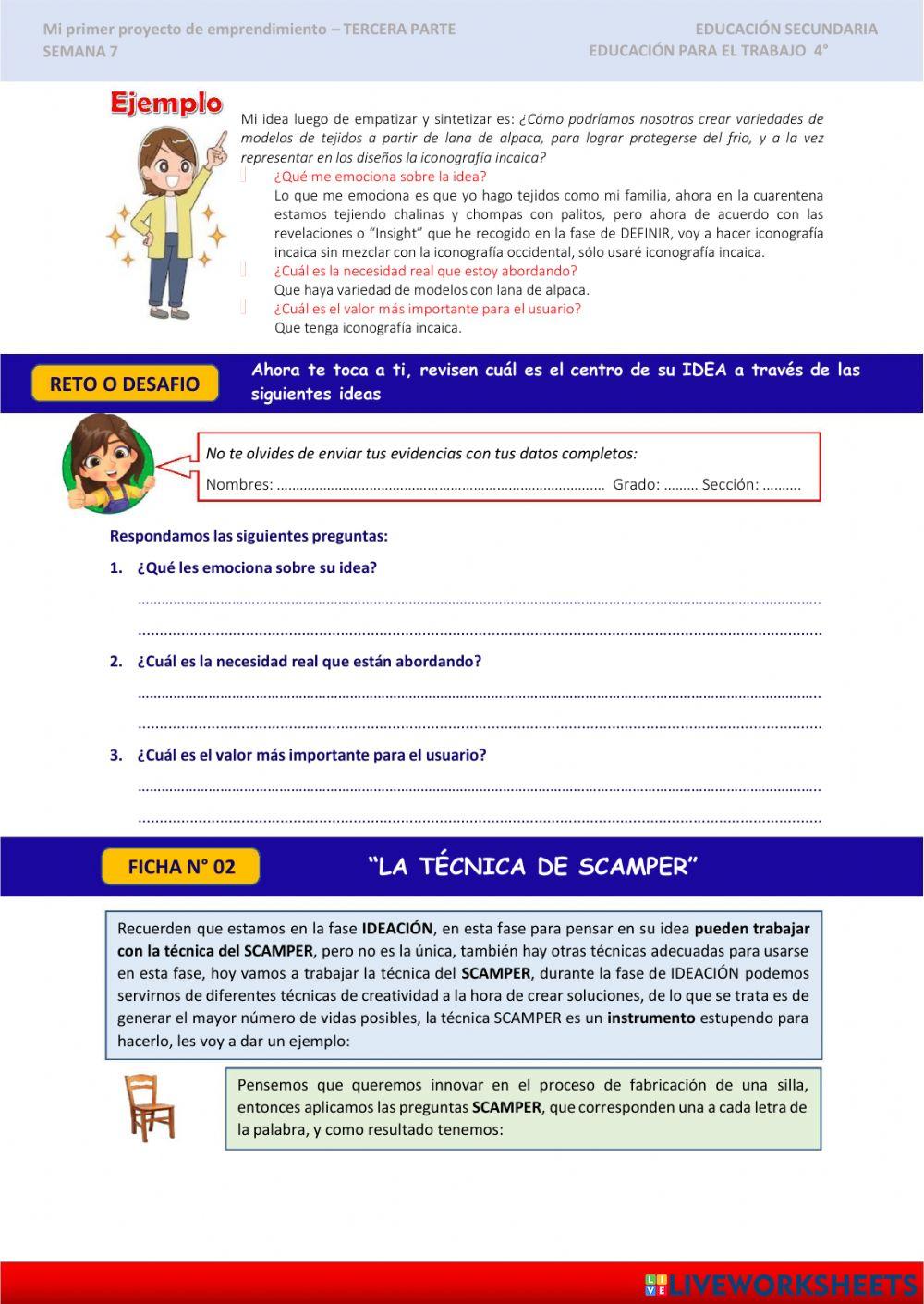 Mi primer proyecto de emprendimiento