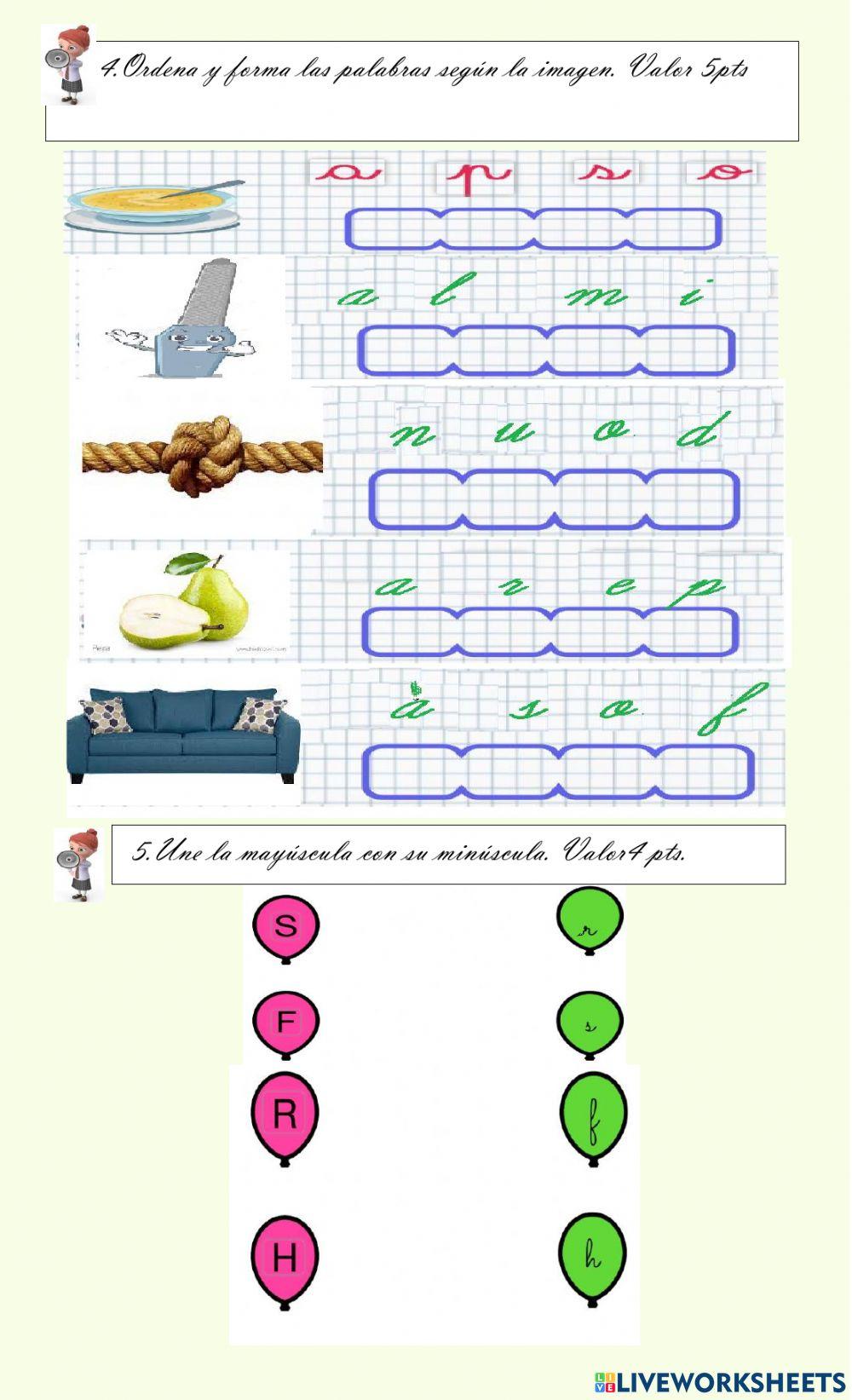 Conocimientos  de español