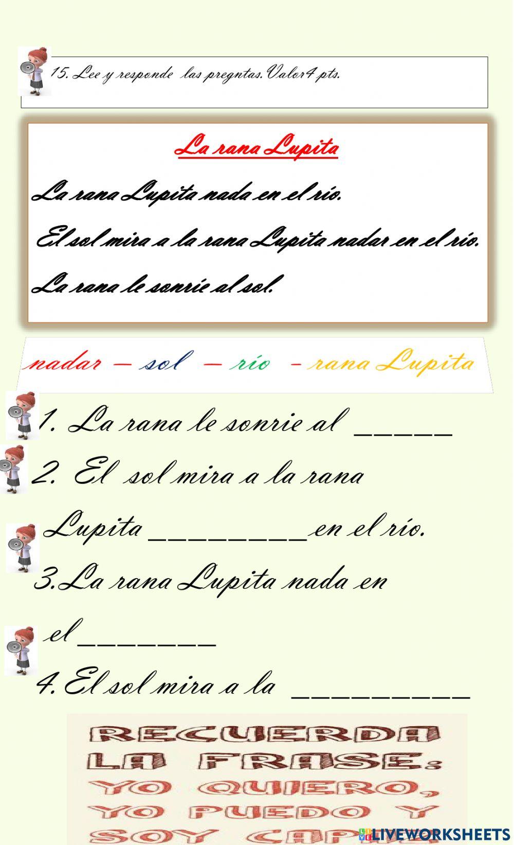 Conocimientos  de español