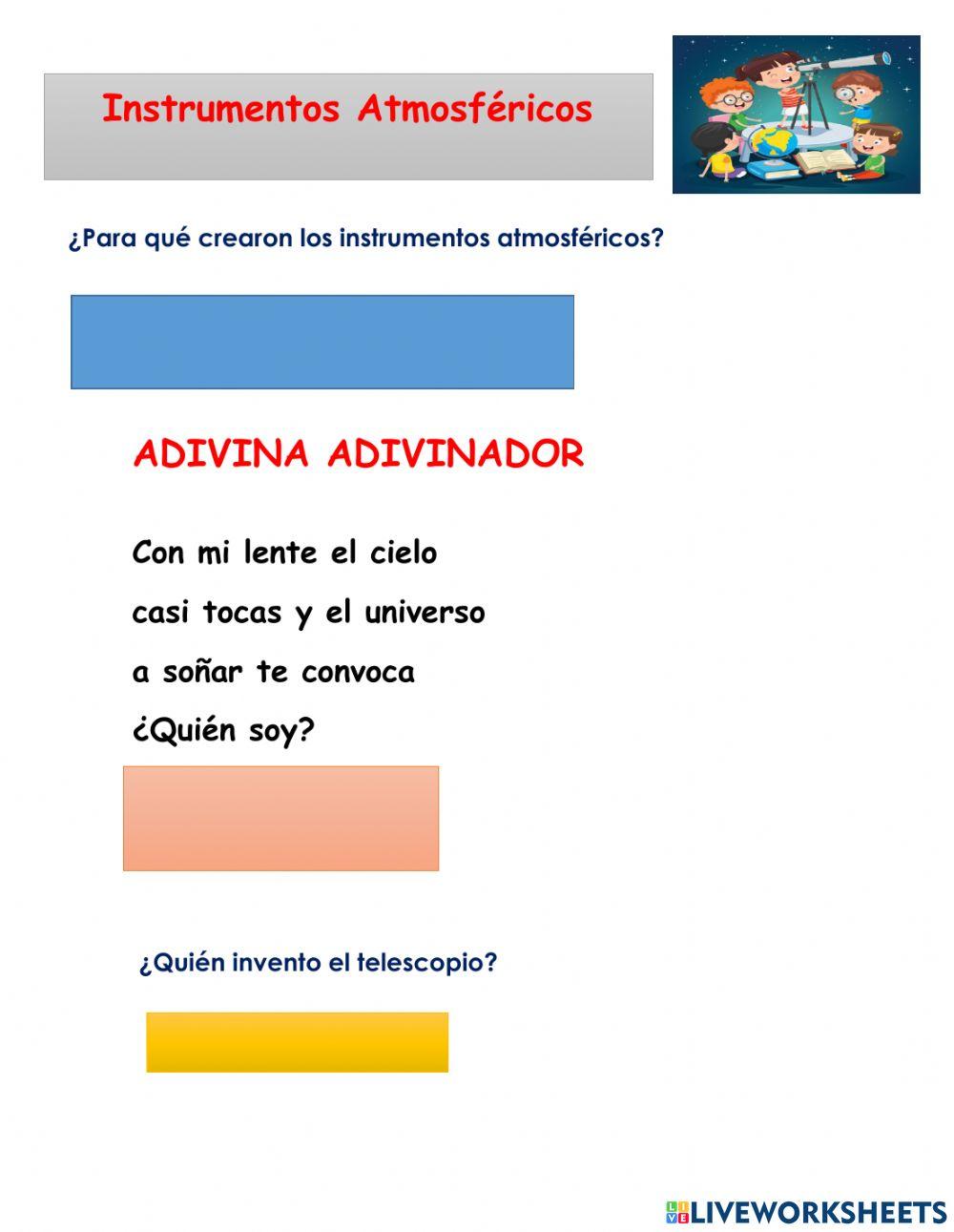 Instrumentos Atmosféricos