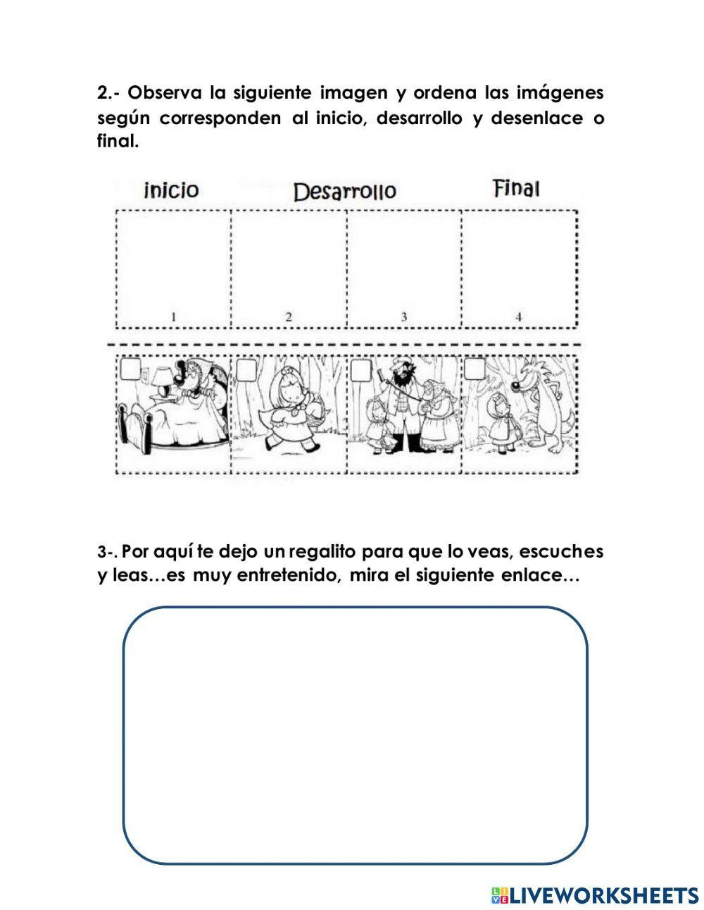 Las partes del cuento
