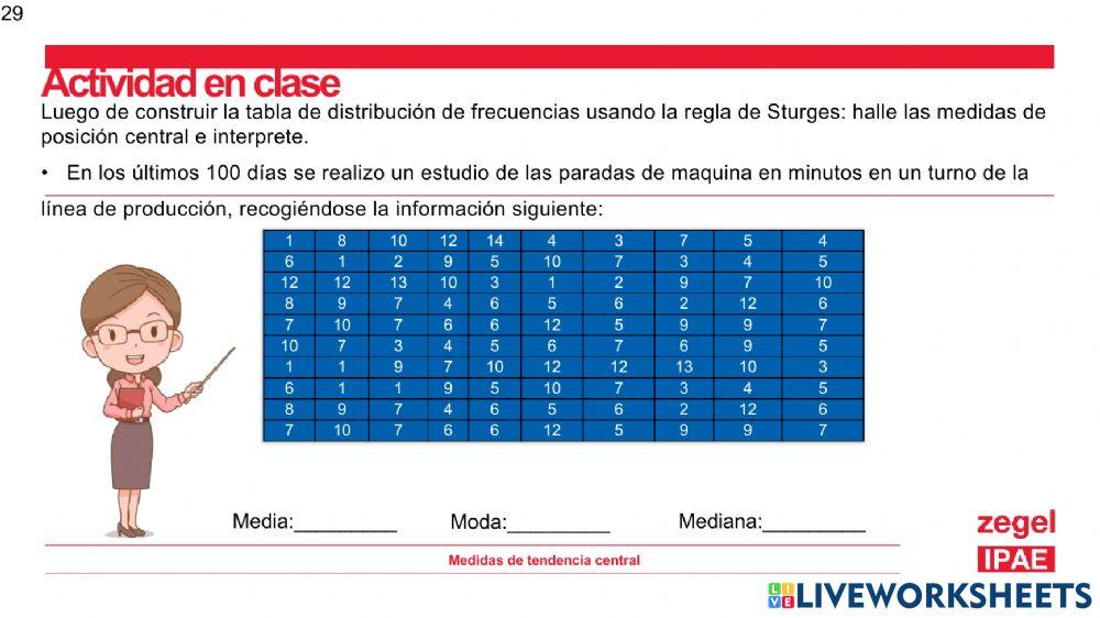 Medidas de Tendencia central 3