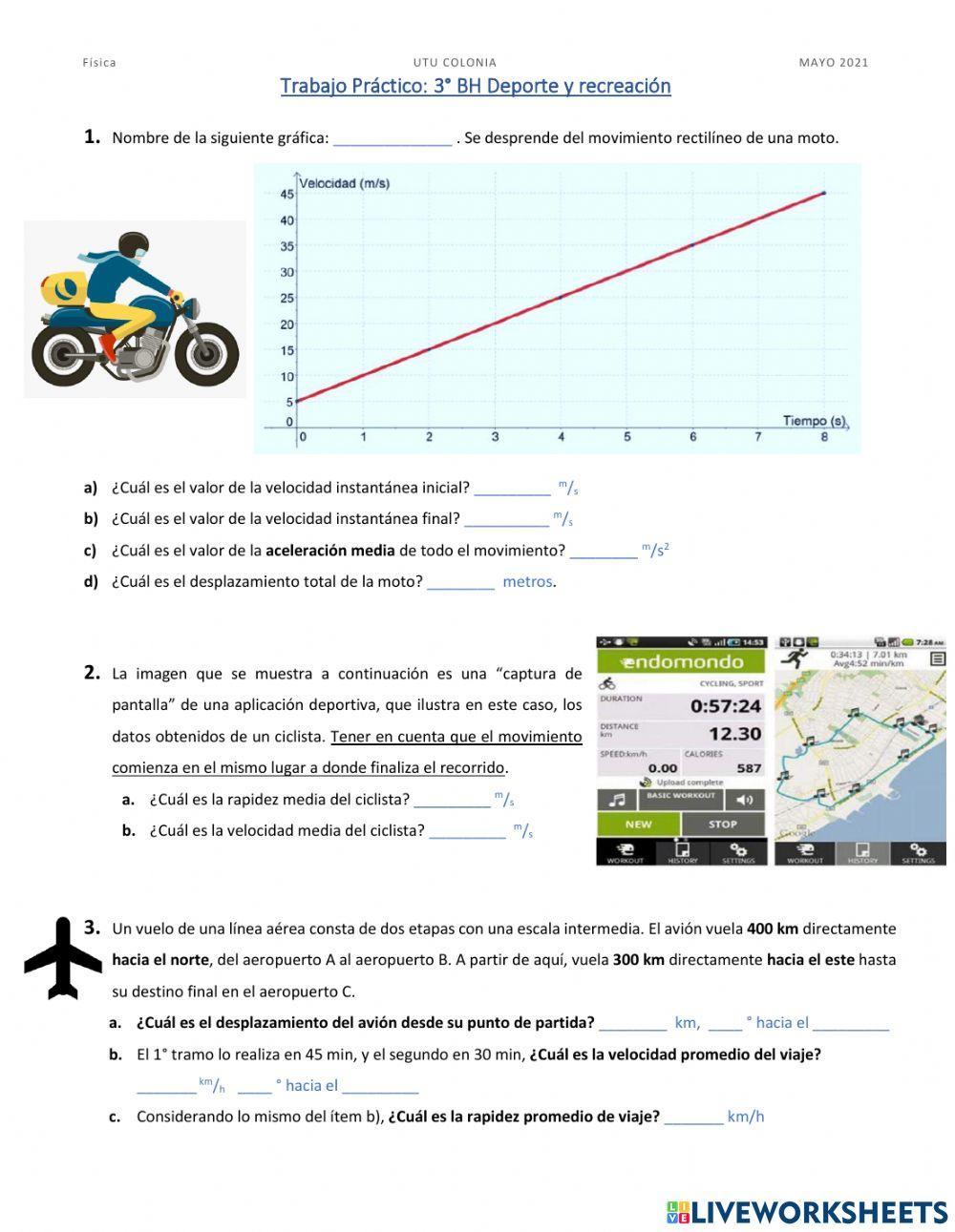 Trabajo práctico 3° BH Deporte Física UTU 2021