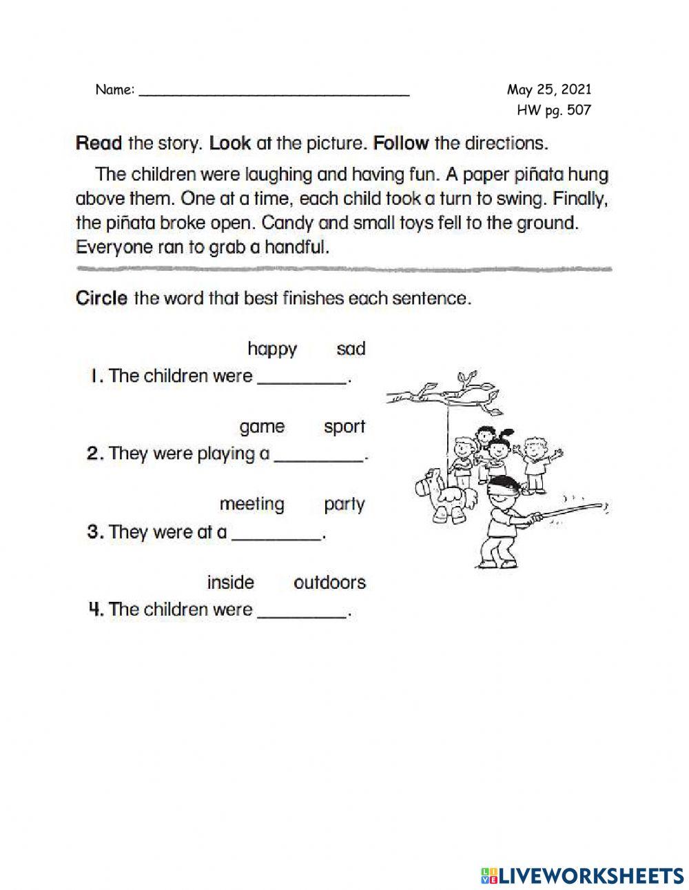English 2nd HW 05-25