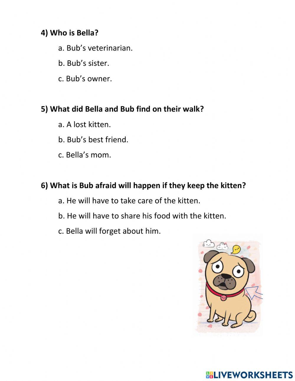 Reading comprehension