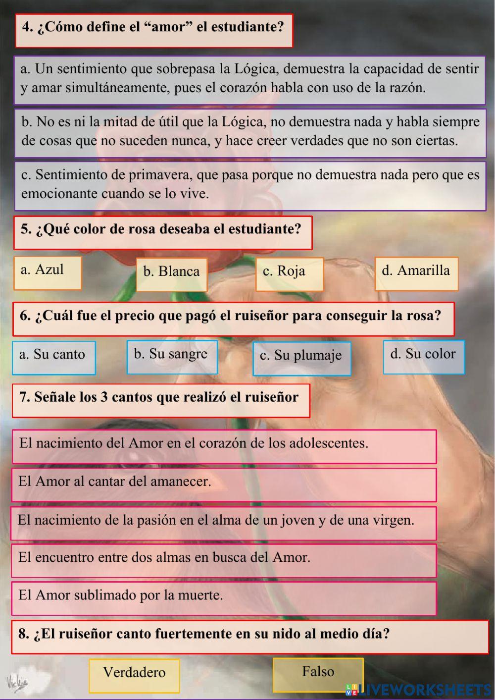 El ruiseñor y la rosa