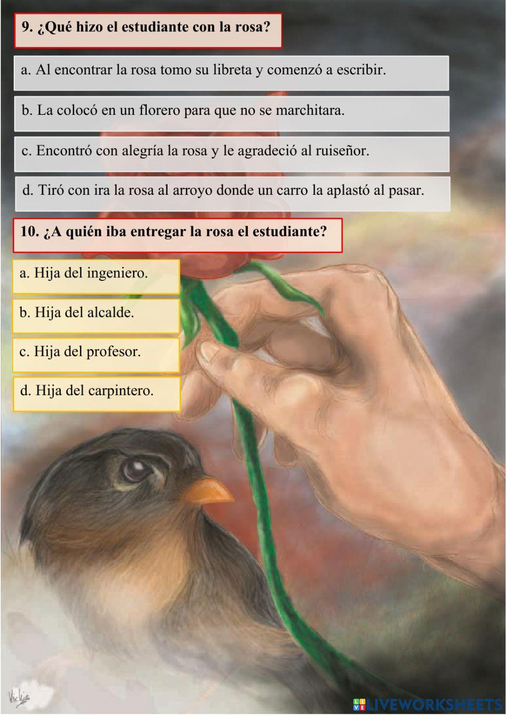 El ruiseñor y la rosa