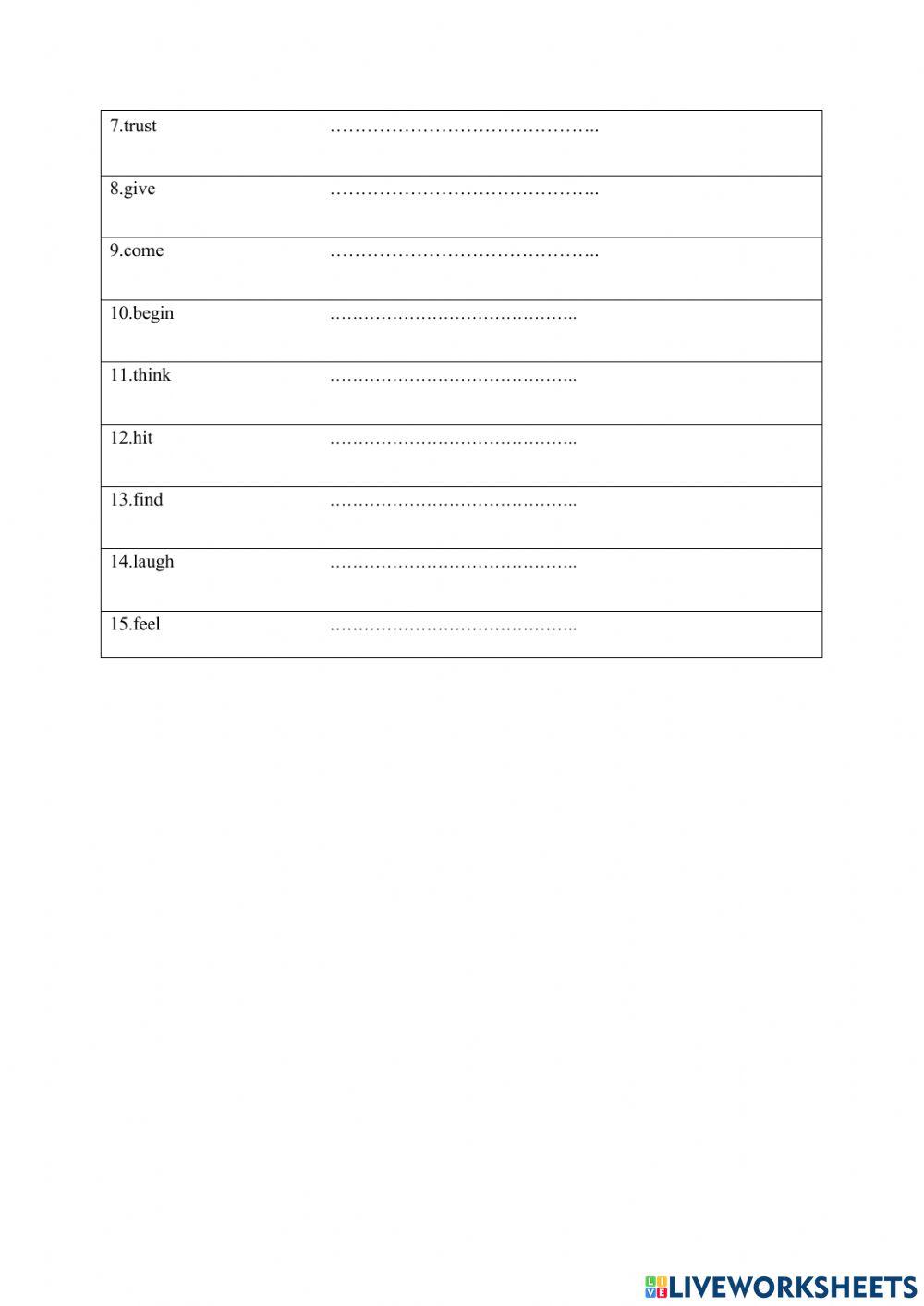 Past Simple- Tom Sawyer