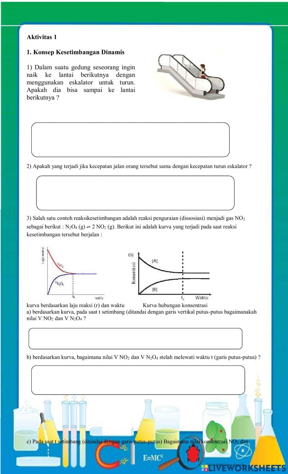 E-LKPD Kesetimbangan Kimia