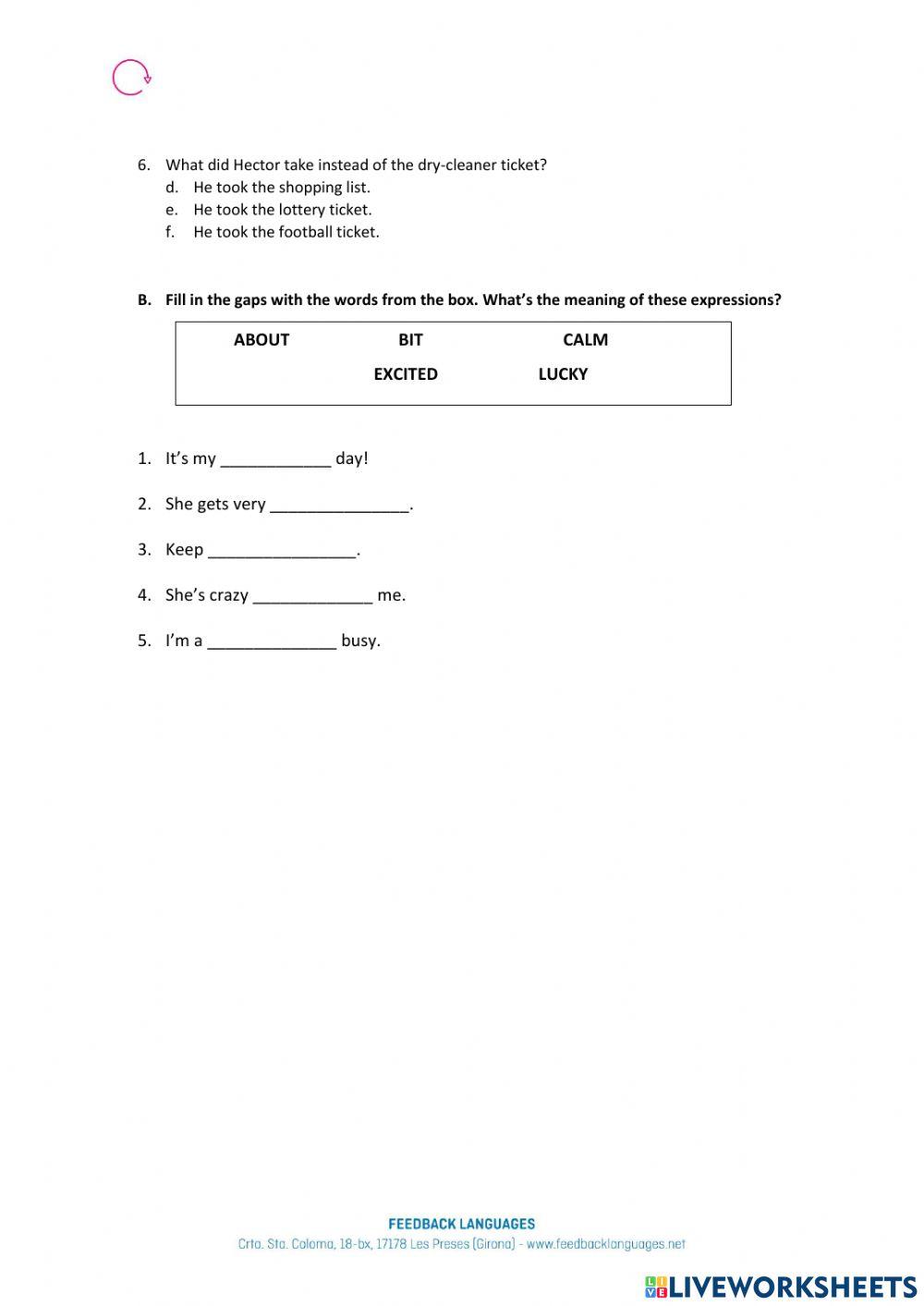 Extra Episode 6 Part 1 - Bridget wins the lottery