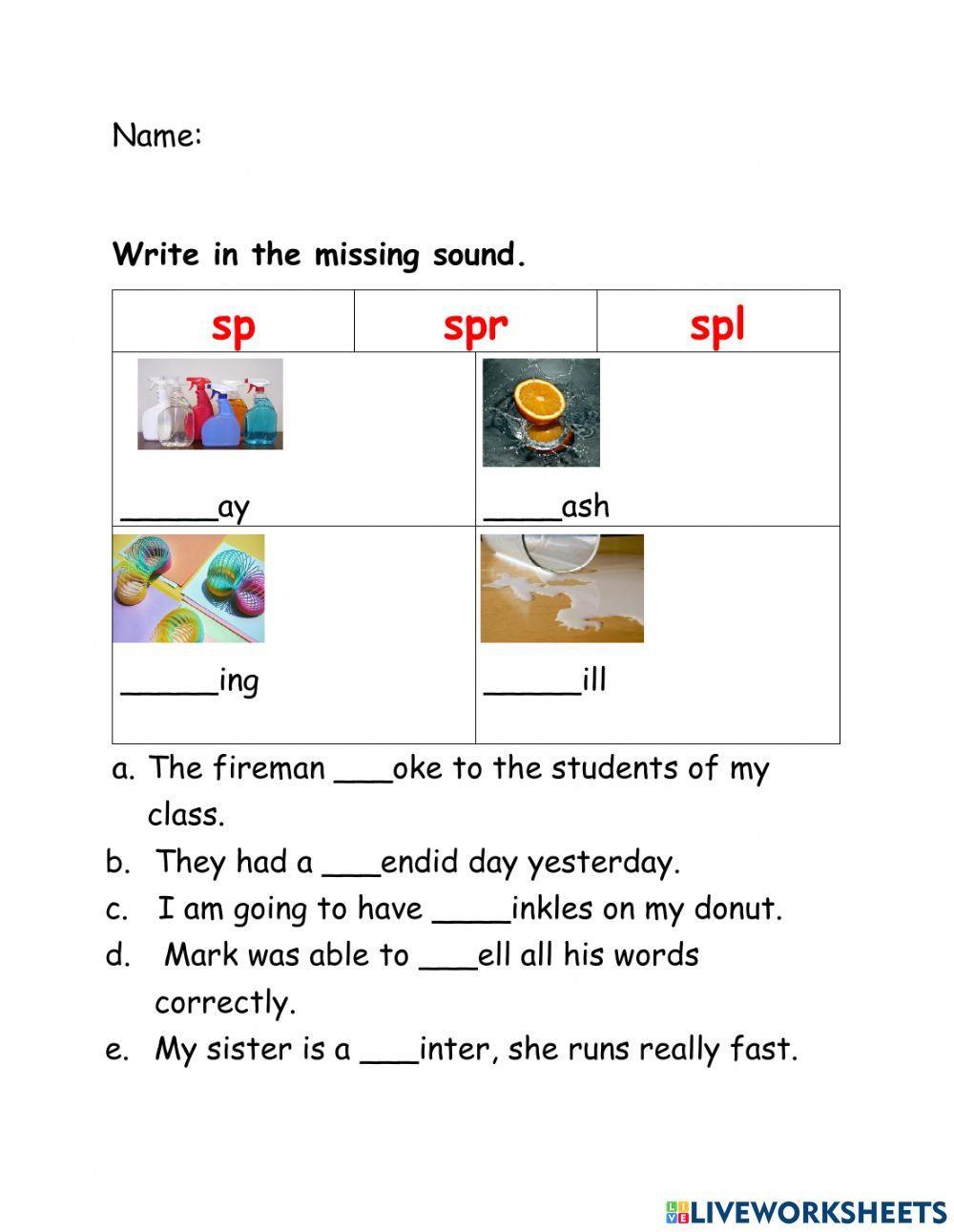 Whats The Sp 500 Worksheet Answer Key prntbl concejomunicipaldechinu