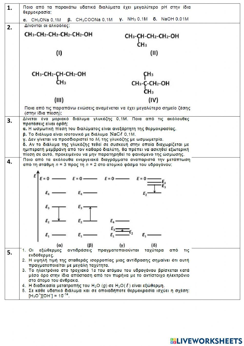 Test chemistry-1