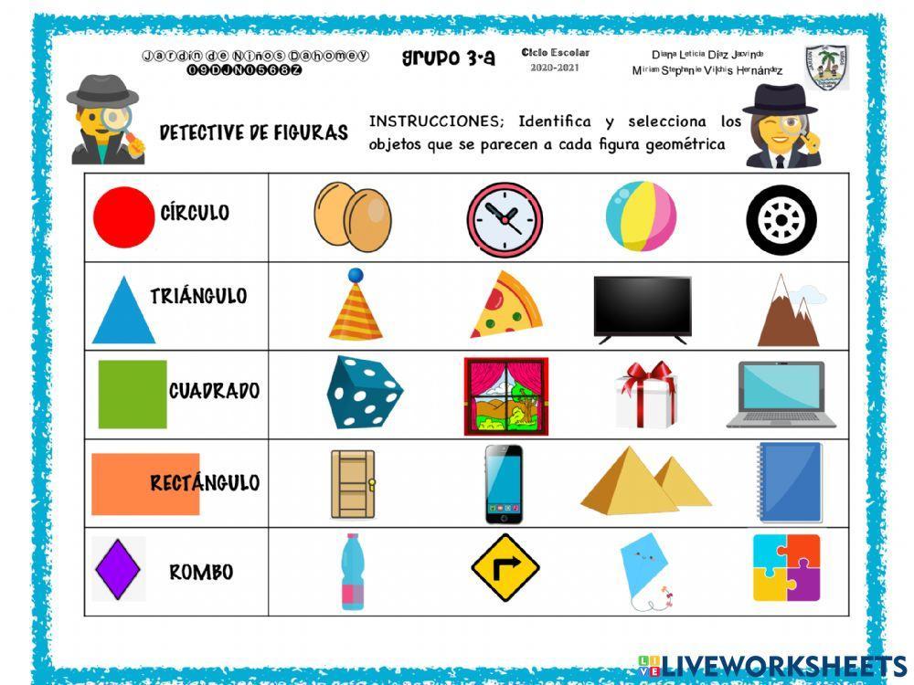 Detective figuras geometricas