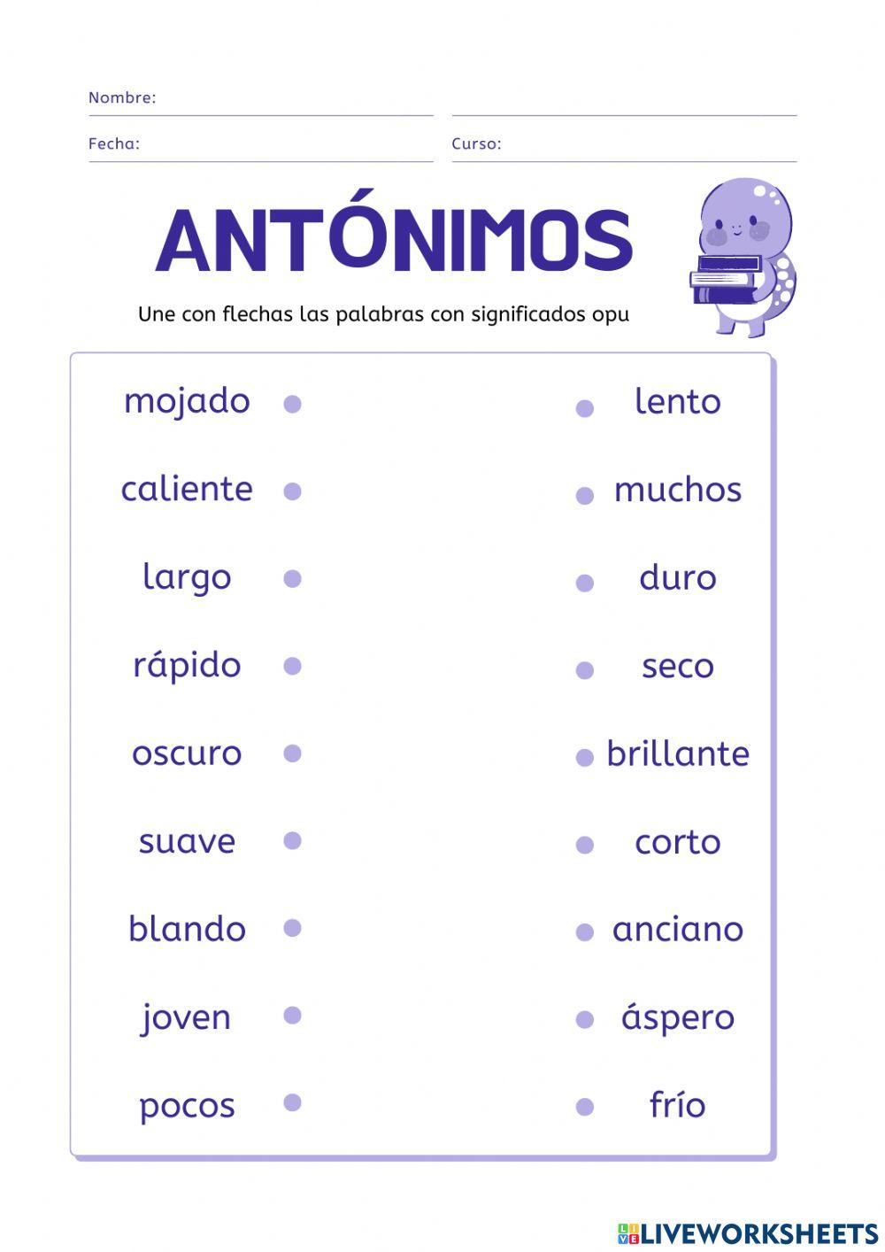 Antónimos