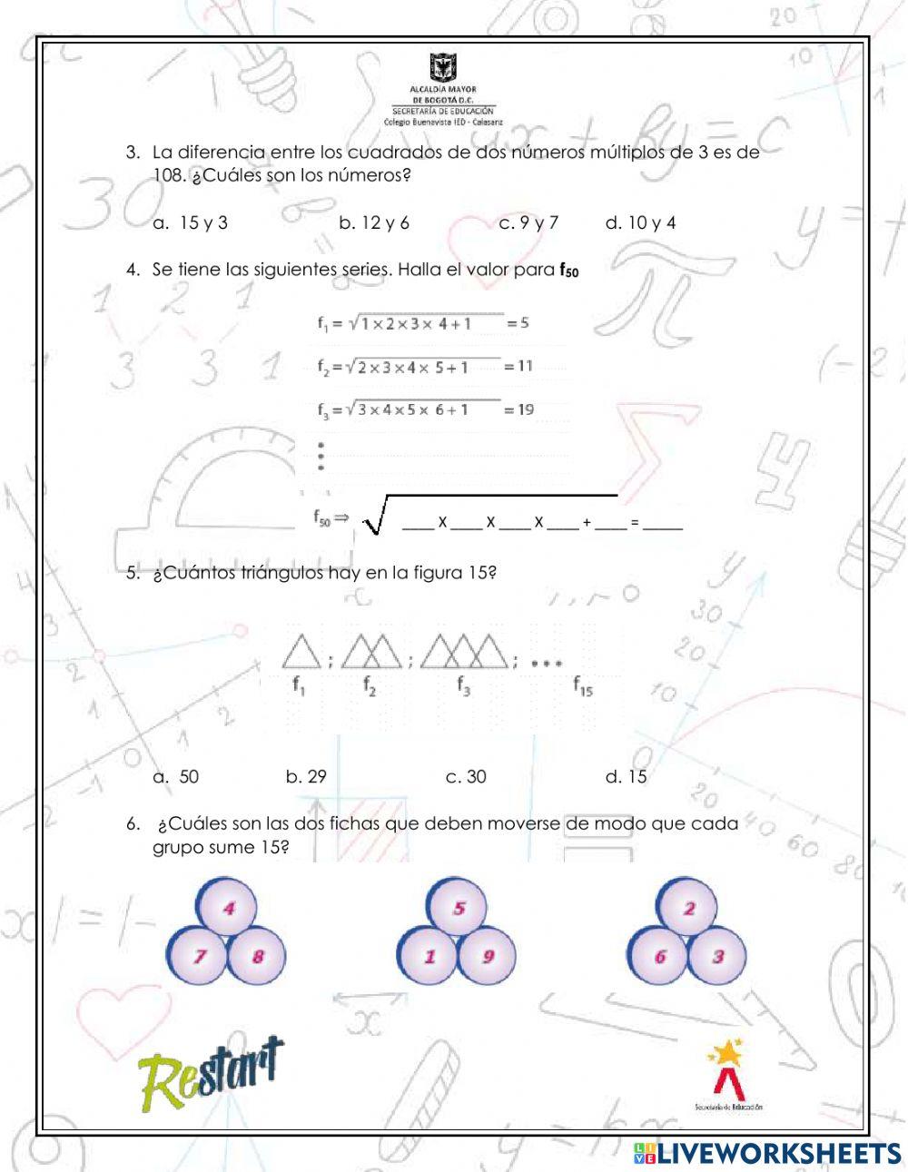 Olimpiadas matemáticas
