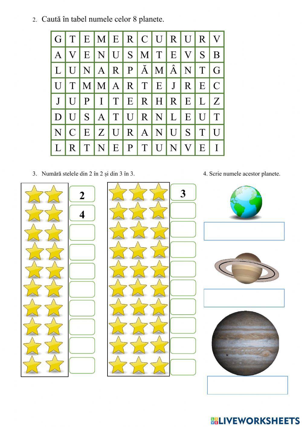 Figuri geometrice plane. Universul