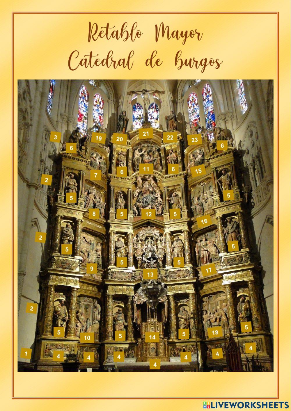 Retablo de la catedral de burgos
