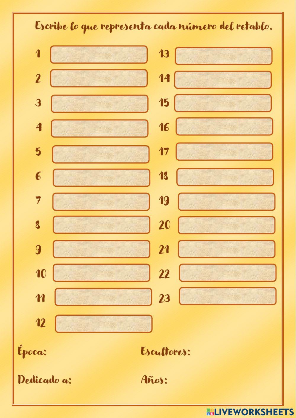 Retablo de la catedral de burgos