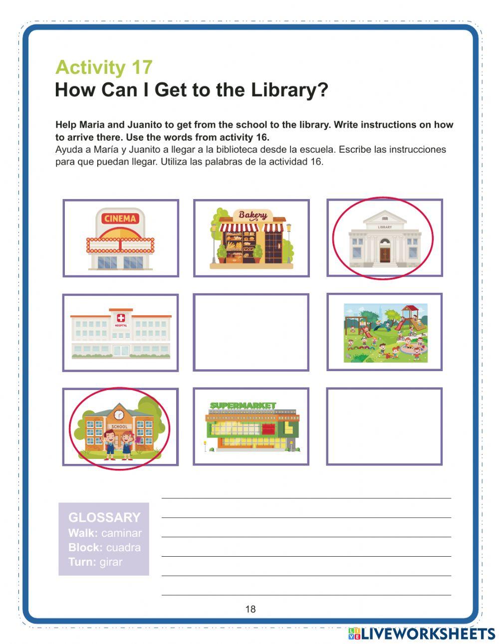 How Can I Get to the Library?