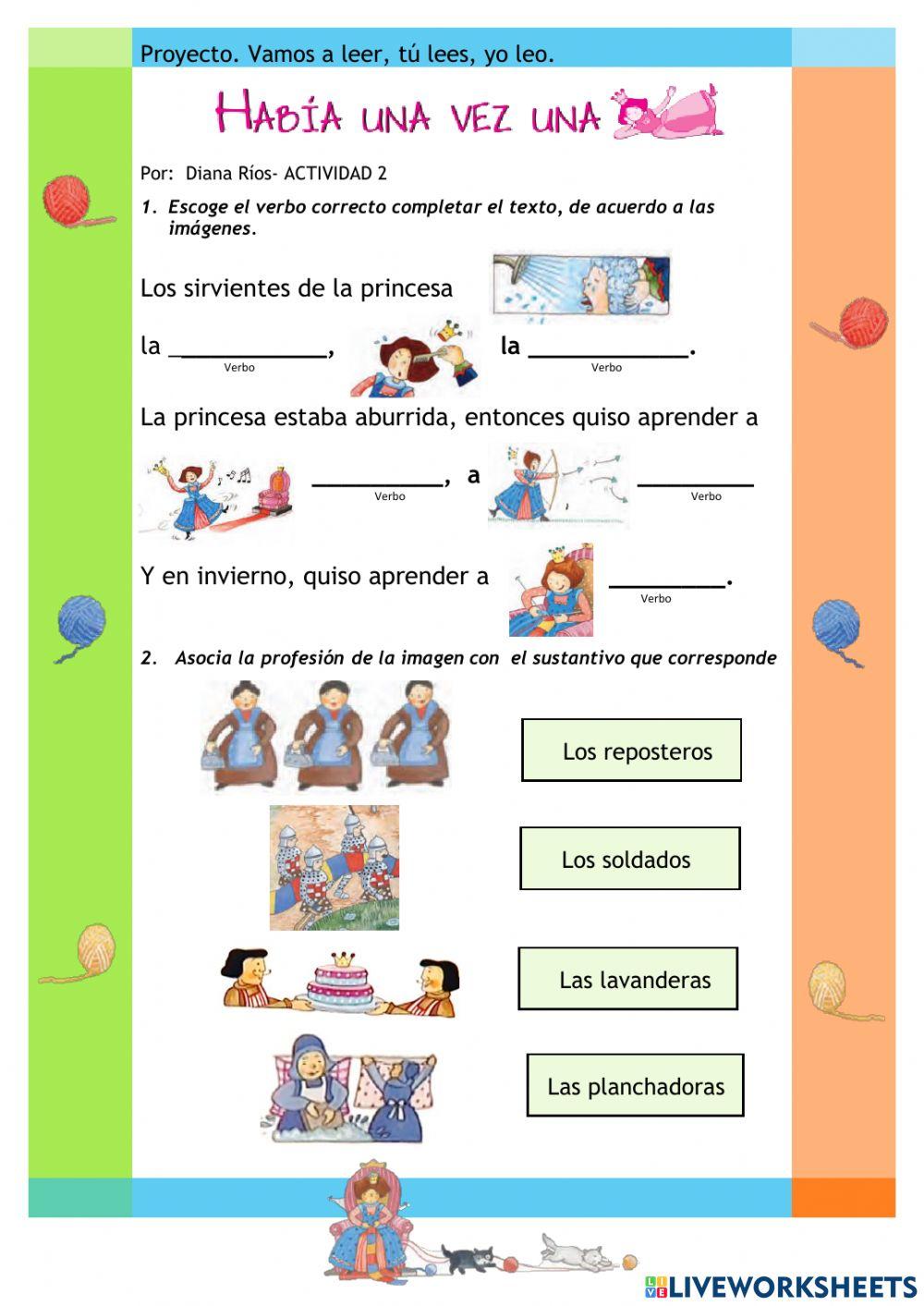 Actividad Había una princesa