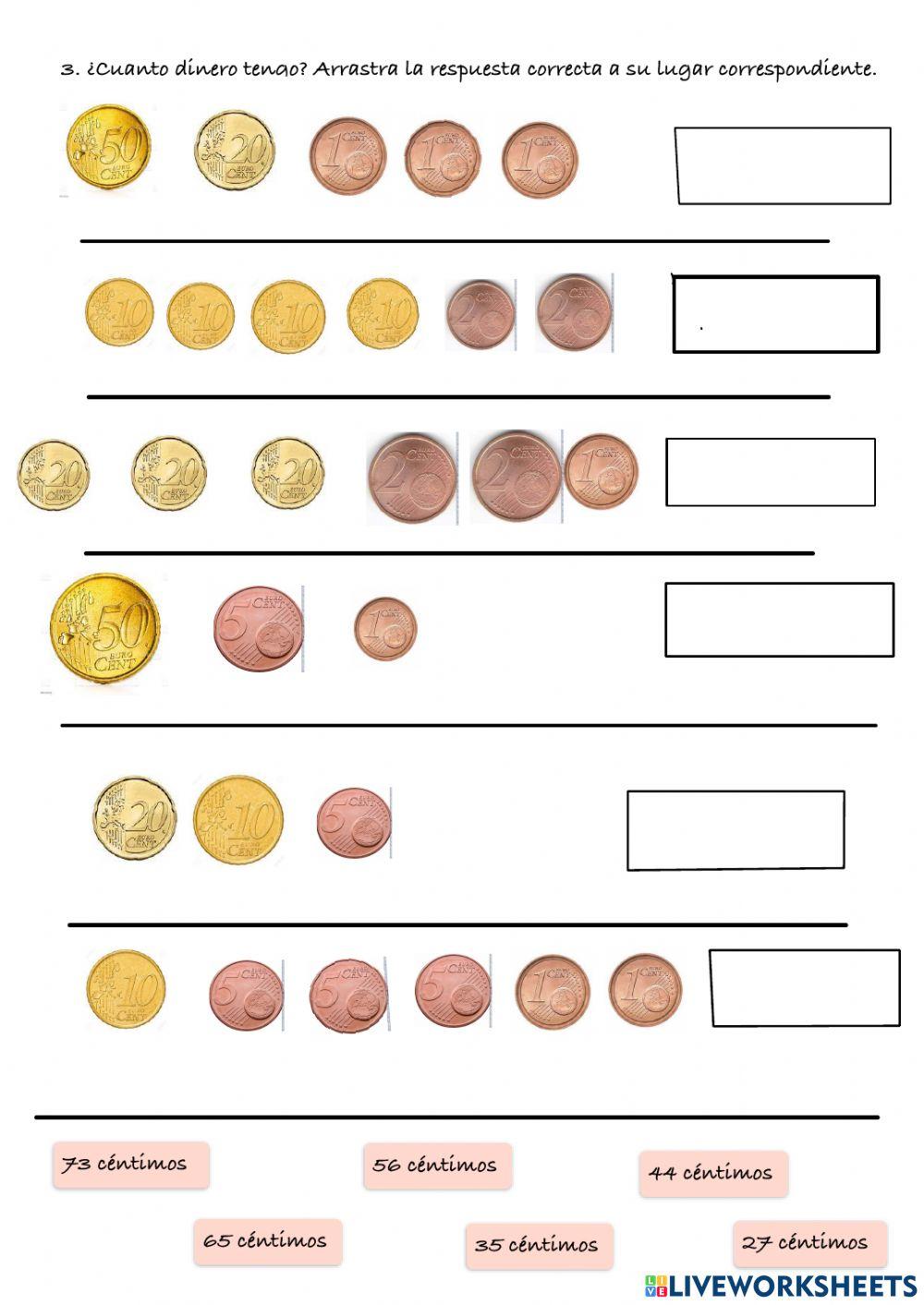 Trabajamos con los céntimos