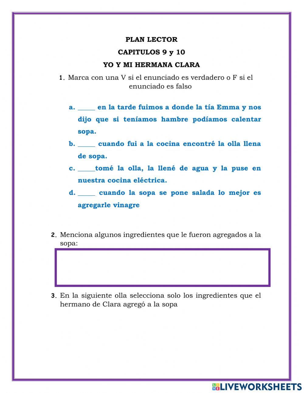 Yo y mi hermana clara 9-10