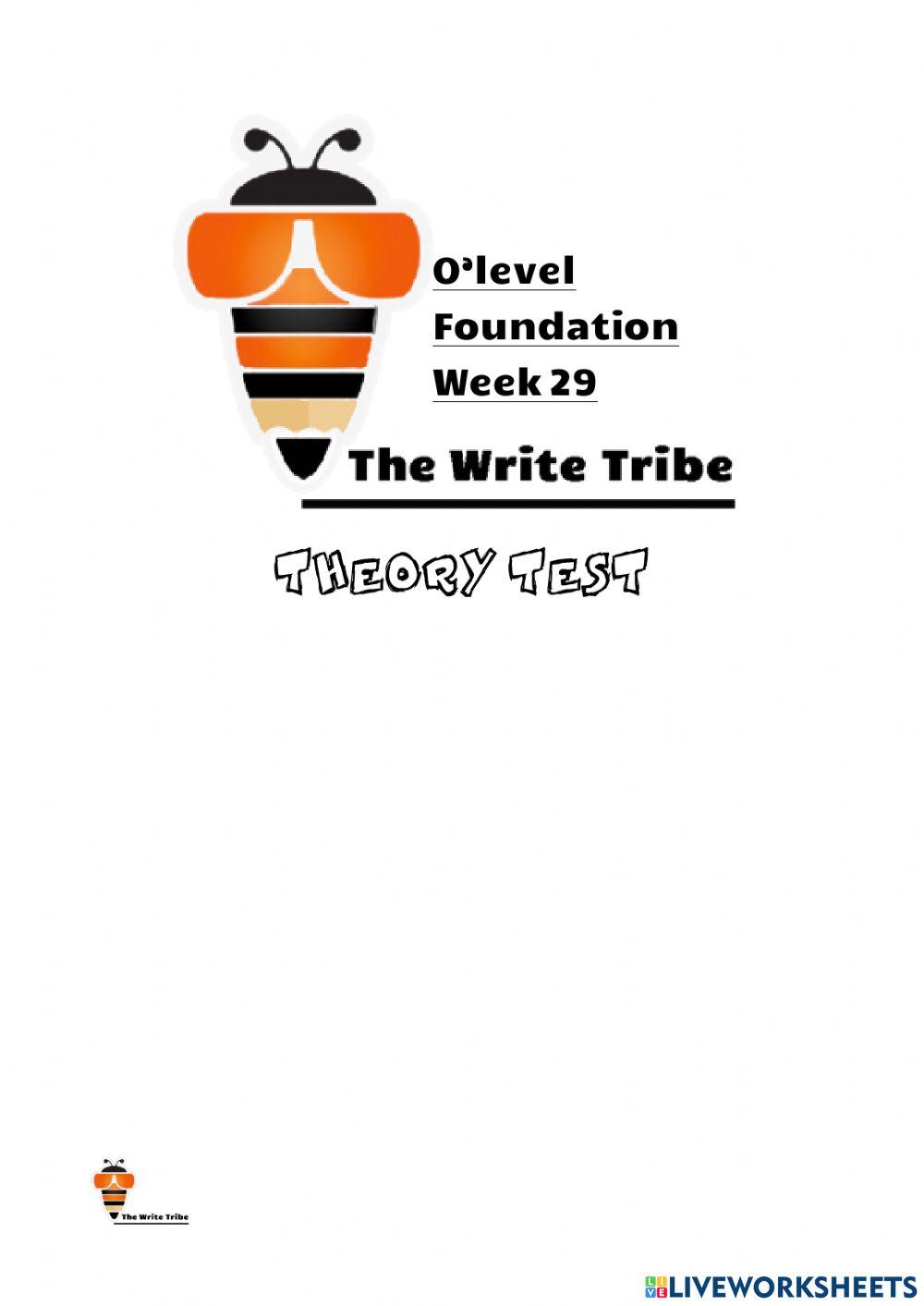 2021 Week 29 SEC-F THEORY TEST part 1