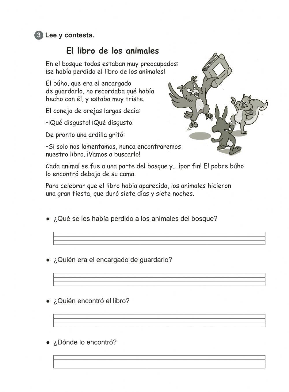 Evaluación inicial 2º Lengua